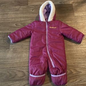 Pink Platinum Baby Winter Snow Suit 6/9 Months